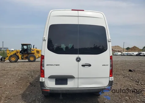 2019 Mercedes-Benz Sprinter 2500/3500 из США, поврежденный, VIN WD4PF0ED5KT015206